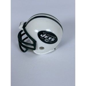 NFL New York Jets Mighty Racers Mini Football Helmet Collectible 2 Inch